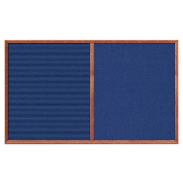 Slim Style Indoor Enclosed Corkboard, 18